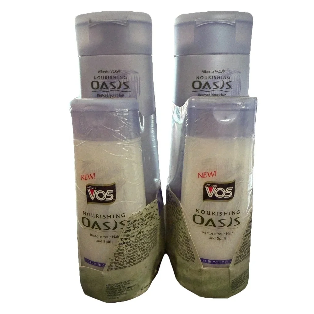 Lot Alberto VO5 Nourishing Oasis Calm & Condition Shampoo Lavender Chamomile New